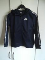 Nike trui met rits en kap maat 10-12 jaar, Ophalen, Jongen of Meisje, Trui of Vest, Zo goed als nieuw
