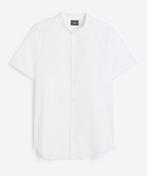 Nieuw hemd H&M korte mouwen Mao kraag S, Ophalen, Zo goed als nieuw