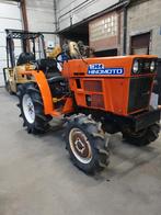 Microtractor 4x4 hinomoto 18pk 3 cilinder in superstaat