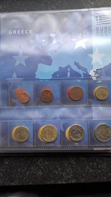Map met oude euro munten, Postzegels en Munten, Ophalen of Verzenden, België, 50 cent