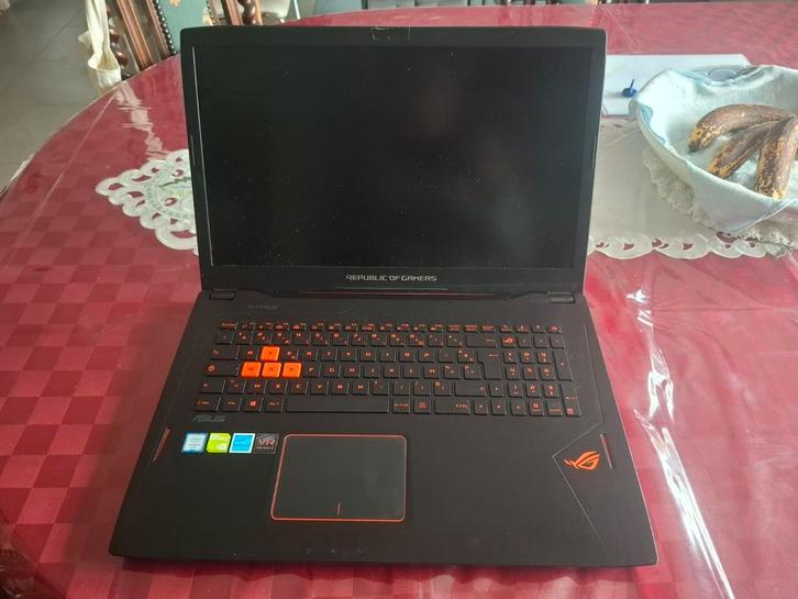 Asus ROG GL702VM moederbord defect, Informatique & Logiciels, Ordinateurs portables Windows, Comme neuf, 17 pouces ou plus, SSD
