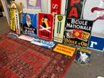 Emaille borden te koop, Verzamelen, Ophalen, Gebruikt, Reclamebord