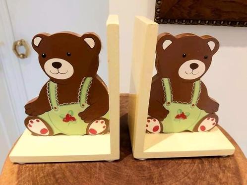 Mooie boekensteunen. Met geweldige handgeschilderde details., Kinderen en Baby's, Kinderkamer | Inrichting en Decoratie, Zo goed als nieuw