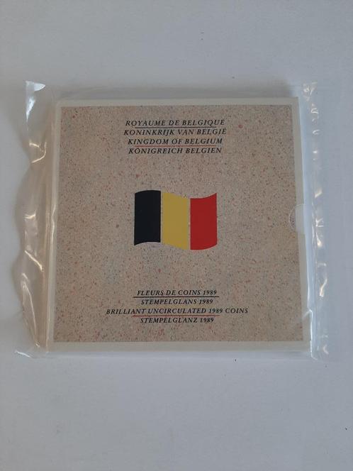 Munten Belgie FDC Set 1989 ; muntgebouw, Postzegels en Munten, Munten | België, Setje, Overig, Ophalen of Verzenden