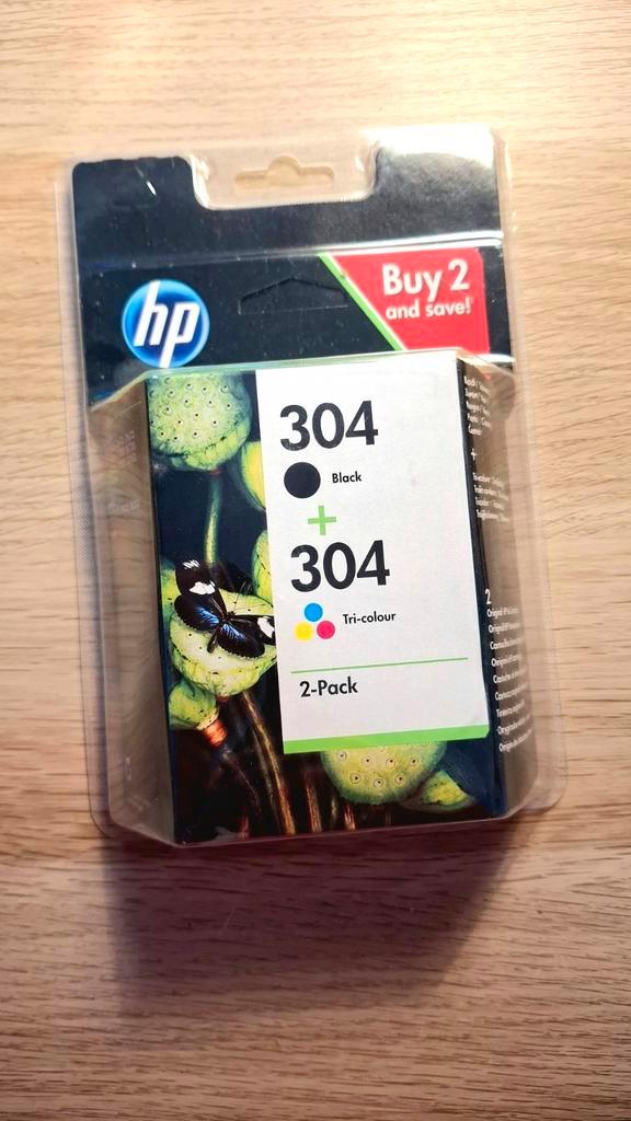 Pack de 2 cartouches authentiques d'encre noire/3 couleu, Computers en Software, Printerbenodigdheden, Ophalen of Verzenden