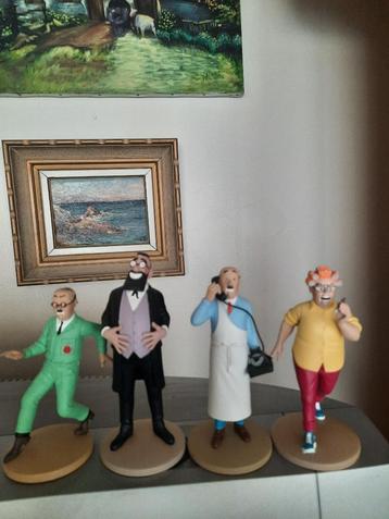 28 figurines Tintin Moulinsart