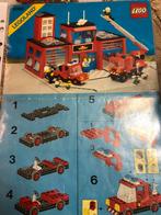 Vintage Lego brandweerkazernes, Kinderen en Baby's, Speelgoed | Duplo en Lego, Ophalen of Verzenden, Zo goed als nieuw, Lego