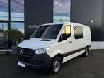 Mercedes-Benz Sprinter 314d Sprinter Double cabine 5 Seats, Auto's, Bestelwagens en Lichte vracht, Automaat, Wit, Mercedes-Benz