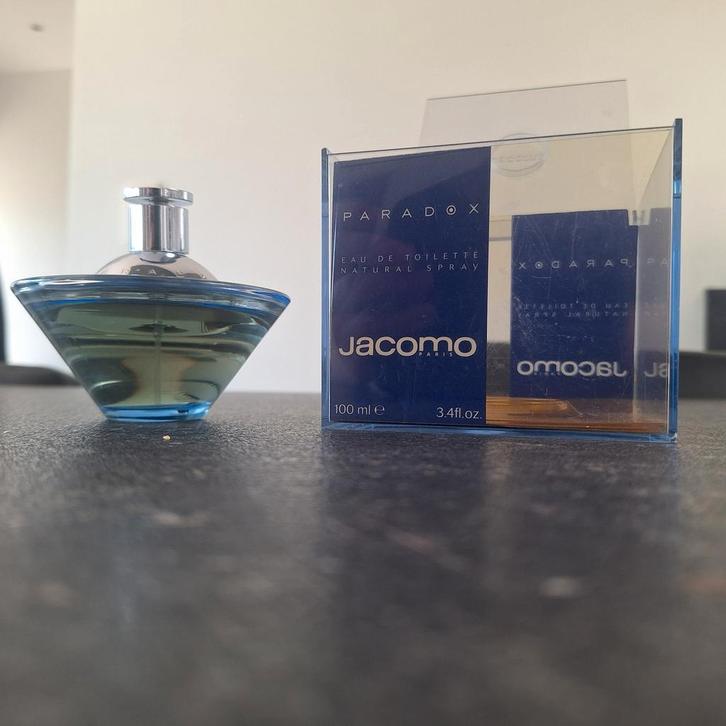 Jacomo Paradox Eau de Toilette – 100ml (3.4 fl. oz.), Verzamelen, Parfumverzamelingen, Zo goed als nieuw, Ophalen of Verzenden
