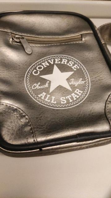 CONVERSE ALL STAR Chuck Taylor, sac argent brillant, Enlèvement ou Envoi, Comme neuf