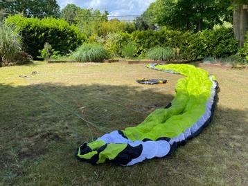 ITV Daytona 29 m2 paramotorzeil (limoenkleur) 10 HDV! beschikbaar voor biedingen
