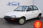 Mazda 121 1.3i inclusief 2 JAAR garantie! (bj 1994), Auto's, Stof, Beige, 72 pk, Wit
