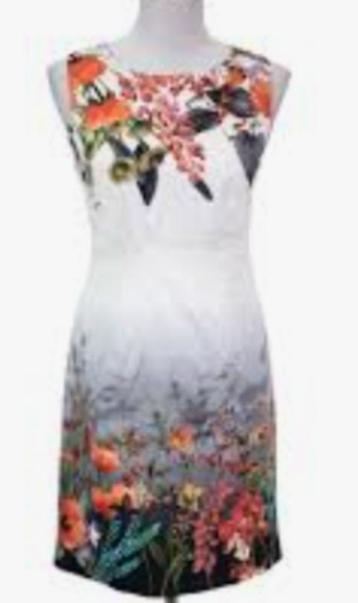 MAGNIFIQUE ROBE MEXX A FLEURS T.40 * MARIAGE, BAPTEME, etc