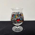 Duvel glas Denis Meyers BE, Verzamelen, Ophalen of Verzenden, Zo goed als nieuw, Glas of Glazen, Duvel