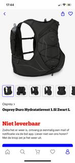 Osprey duro Hydratatievest 1.5l Zwart L, Kleding | Dames, Sportkleding, Ophalen, Osprey, Maat 42/44 (L), Nieuw