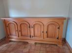 Buffet, meuble de bar et table basse en chêne, Enlèvement, Utilisé, Chêne, Avec tablette(s)