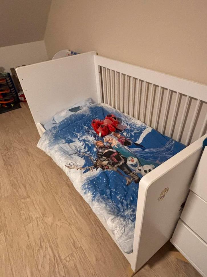 2x BOPITA LYNN bedjes 70x140 incl. Matras, deken, kussen, Enfants & Bébés, Chambre d'enfant | Chambres d'enfant complètes, Utilisé