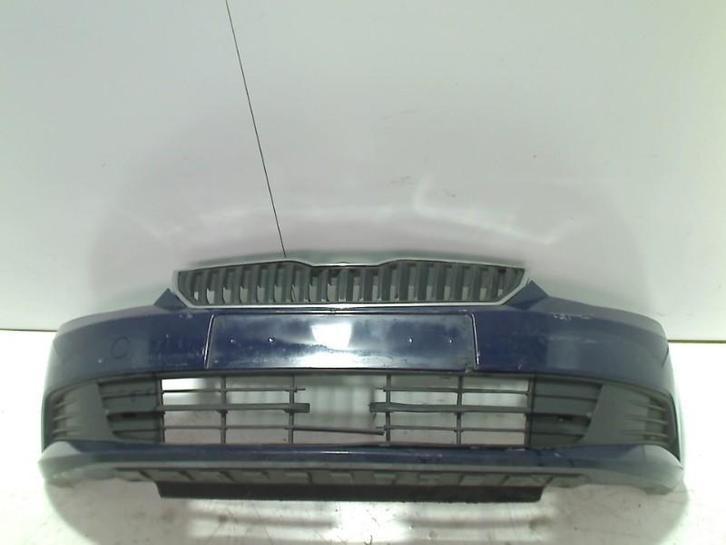 BUMPER VOOR Skoda Fabia III Combi (NJ5) (6V0807221), Auto-onderdelen, Carrosserie, Bumper, Skoda, Voor, Gebruikt