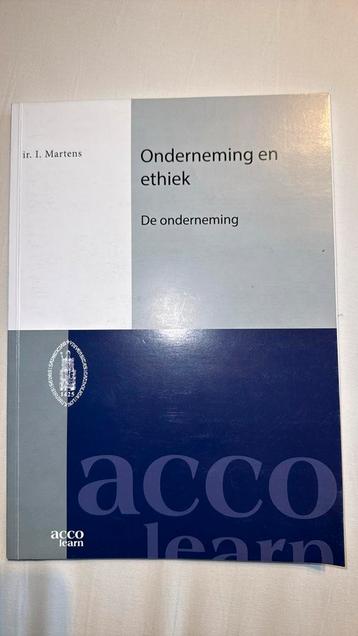 KU leuven Onderneming & Ethiek beschikbaar voor biedingen
