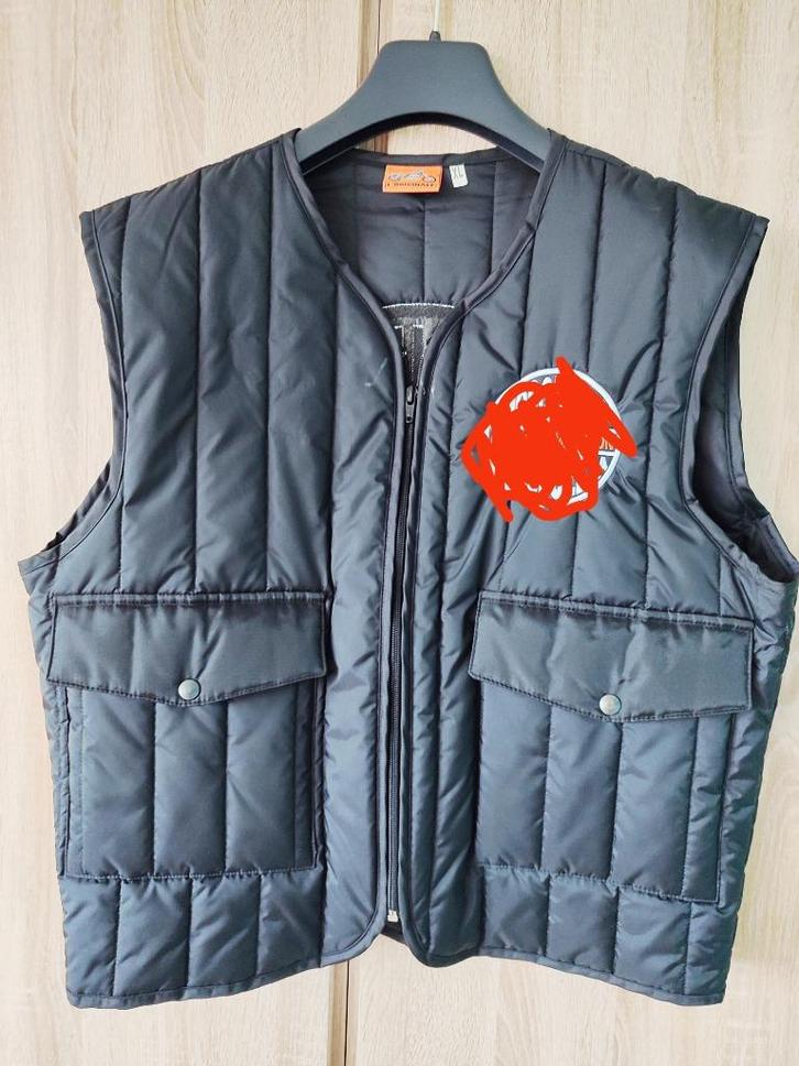 Motorvest (gilet) van synthetisch materiaal _ maat BE „XL”., Motoren, Kleding | Motorkleding, Jas | textiel, Nieuw zonder kaartje