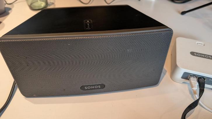 Sonos Play 3 met gratis Sonos Bridge, Audio, Tv en Foto, Luidsprekerboxen, Gebruikt, Center speaker, Sonos, Ophalen