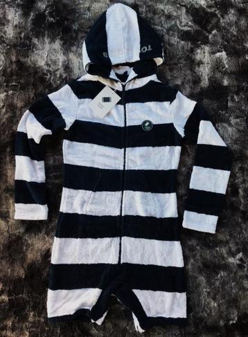 Onepiece X Towel Club Onesie Jumpsuit navy/white S - Nieuw beschikbaar voor biedingen
