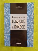 Inleiding in de logopedie & audiologie - nieuw, Boeken, Studieboeken en Cursussen, Ophalen of Verzenden, Nieuw