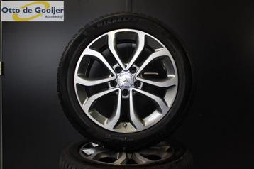 17 Inch Mercedes C-klasse W205 6MM Winterbanden 225/50R17 beschikbaar voor biedingen