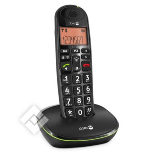 DORO téléphone phone easy noir garantie 9 mois neuf 49.95e, Télécoms, Téléphones fixes | Filaires, Neuf, Enlèvement ou Envoi