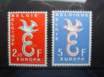 1064 / 65 ** - Europa 1958, Timbres & Monnaies, Timbres | Europe | Belgique, Neuf, Europe, Envoi, Non oblitéré
