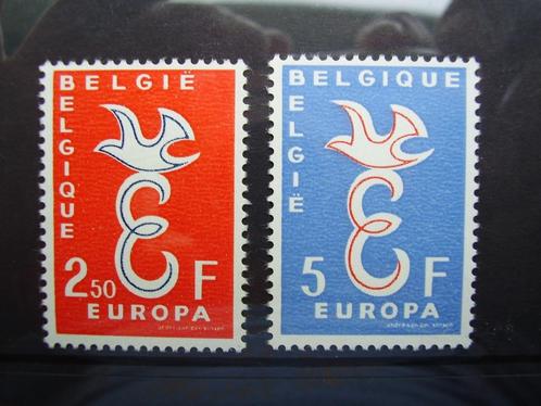 1064 / 65 ** - Europa 1958, Postzegels en Munten, Postzegels | Europa | België, Postfris, Europa, Postfris, Verzenden