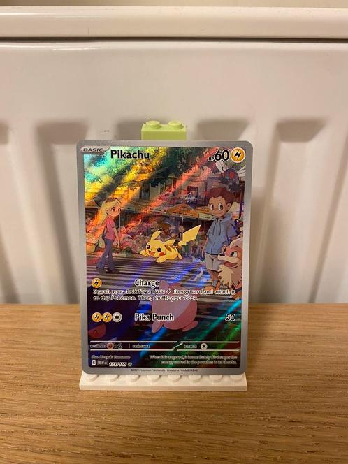 Pikachu 173/165 - Pokemon kaart, Hobby en Vrije tijd, Verzamelkaartspellen | Pokémon, Nieuw, Losse kaart, Foil, Ophalen of Verzenden
