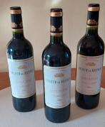 3 bouteilles de PRIEUR DE MEYNEY - Saint-Estèphe 2011, Collections, Comme neuf, Enlèvement
