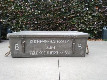 Kunsstof Legerkist, Ophalen, Kunststof, Gebruikt, 50 tot 100 cm