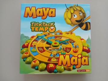 Tick Tack tempo van Maya de bij, Hobby en Vrije tijd, Drie of vier spelers, Ophalen, Zo goed als nieuw, Studio 100