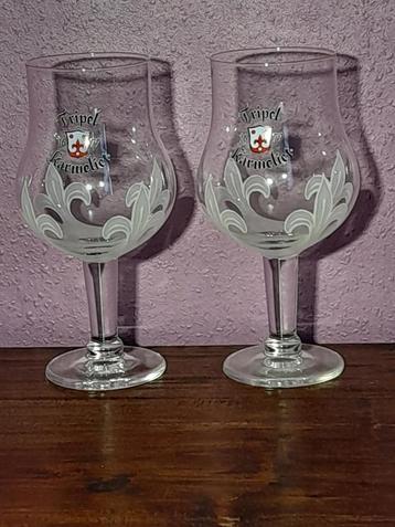 2 Tripel Karmeliet 1679 glazen beschikbaar voor biedingen