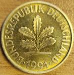 ALLEMAGNE 10 pfennig 1991 F Stuttgart KM#108 Très Très Beau, Enlèvement ou Envoi, Allemagne, Monnaie en vrac