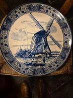 Schotel. Diam.: 33 cm. Delfts blauw. Perfecte staat, Antiek en Kunst