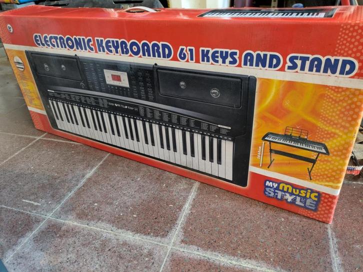 Elektronisch toetsenbord voor kind/adolescent SK20047, Muziek en Instrumenten, Piano's, Gebruikt, Piano, Zwart, Ophalen