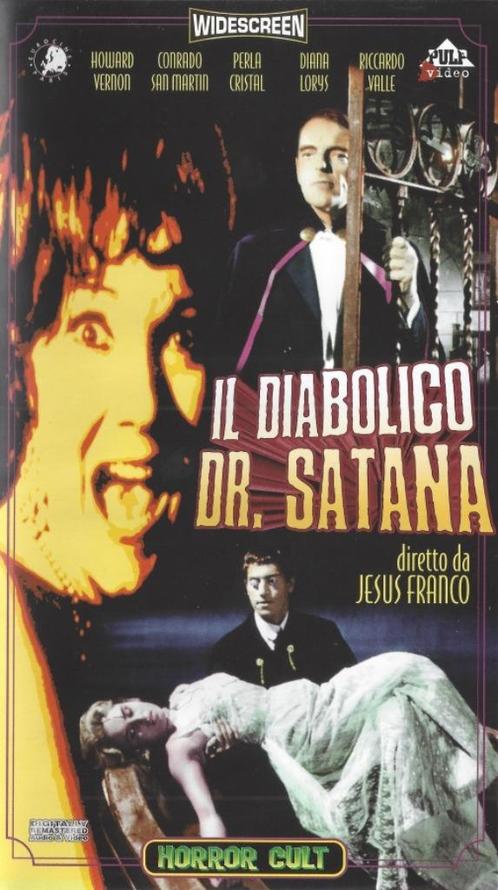 Il Diabolico Dr. Satana (VHS) (1962), Cd's en Dvd's, VHS | Film, Zo goed als nieuw, Horror, Verzenden