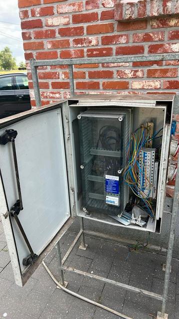 Elektrische kast bouwkast 400 volt bouwmeterkast, Doe-het-zelf en Bouw, Ophalen, Zo goed als nieuw