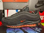 Nike Air Max 97 'Black/Hyper Crimson' EU45 2018, Kleding | Heren, Schoenen, Zwart, Nike, Ophalen of Verzenden, Sneakers