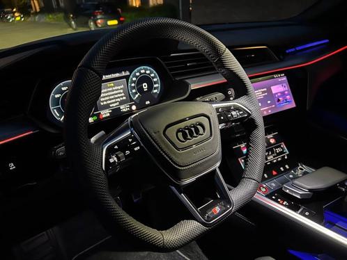 Audi A6 C8 stuur afgevlakt leer alcantara leder S Line, Auto-onderdelen, Besturing, Audi, Nieuw, Ophalen of Verzenden