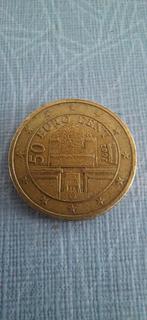 50 cent, Postzegels en Munten, Ophalen of Verzenden, Oostenrijk, 50 cent, Losse munt