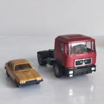 Miniatuurtrekker Man en Ford Capri III Ghia Herpa, Hobby en Vrije tijd, Verzenden, Nieuw, Herpa