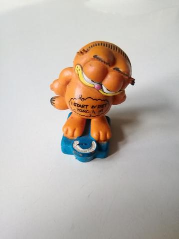 Vintage figuur van Garfield Bully Weegschaal beschikbaar voor biedingen