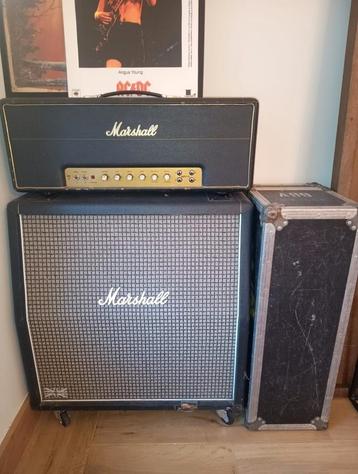 Marshall vintage Plexi (1993) met mastervolume  beschikbaar voor biedingen