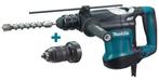Boorhamer Makita HR3210FCT + Toebehoren, Doe-het-zelf en Bouw, Ophalen, Zo goed als nieuw, 600 watt of meer, Boor- en/of Breekhamer