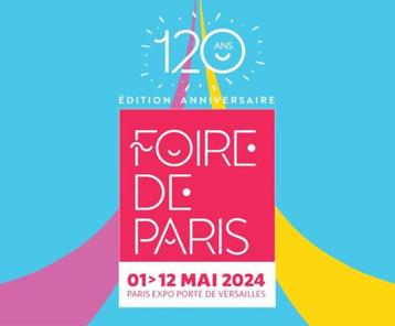 tickets Foire de Paris 1-12/5 Paris Expo Porte de Versailles