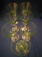 7 kristallen glazen VSL, Ophalen of Verzenden